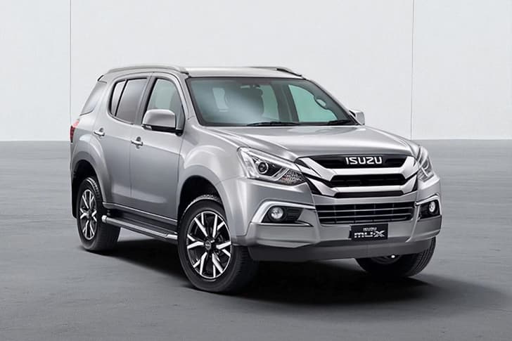 Isuzu Mu X Color Silver Metallic Isuzu Mu X Color Silver Metallic